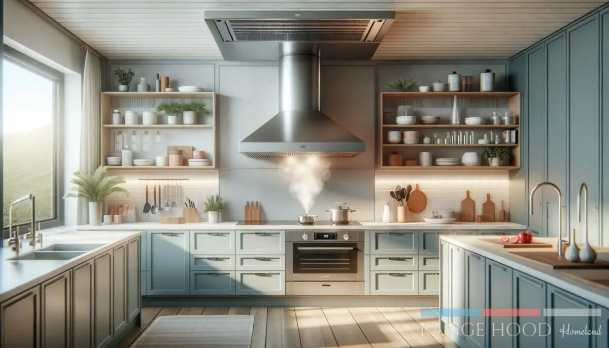 Featured image for a blog post called how to choose the right kitchen ventilation system what factors matter .