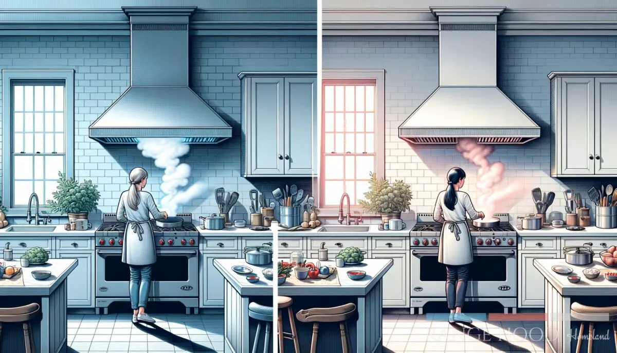 Featured image for a blog post called the impact of kitchen ventilation on cooking efficiency how does it enhance your culinary experience.