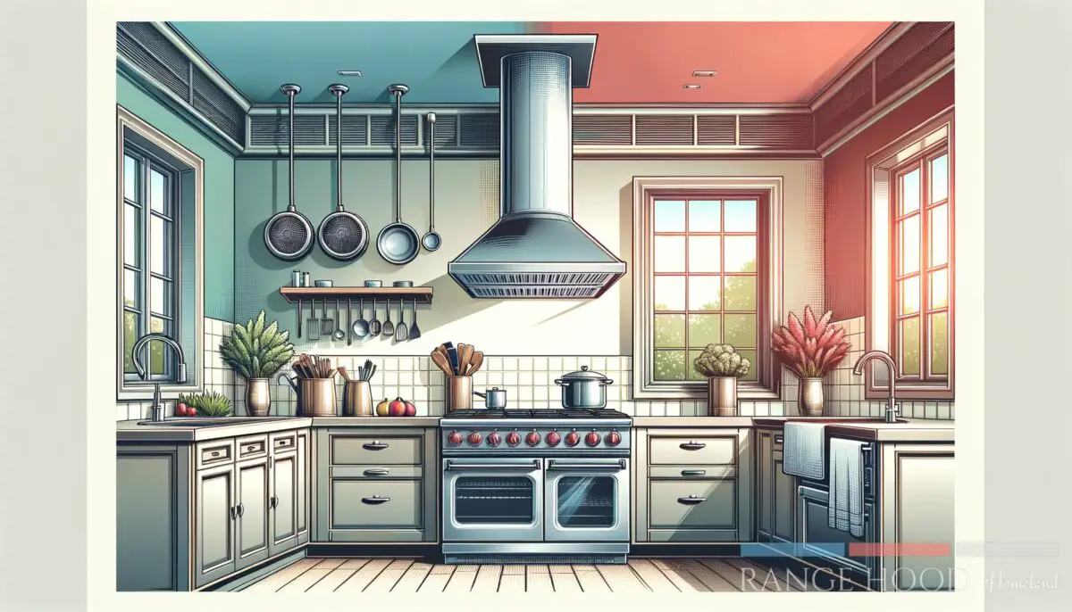 Featured image for a blog post called the importance of proper ventilation in your home kitchen how does it affect air quality .